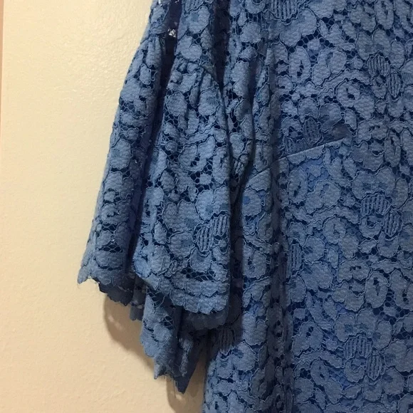 Banana Republic Sky Blue Lace Dress - Picture 5 of 5
